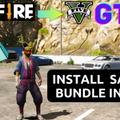 Alternative view of Free Fire Sakura Bundle GTA5 Mods