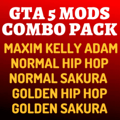 GTA 5 Mods Free Fire Combo Pack 7 Ped