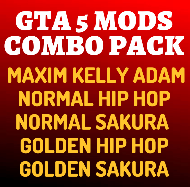 GTA 5 Mods Free Fire Combo Pack 7 Ped