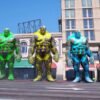 GTA 5 Mods 5 Titan Lava God BIG Size AddOnPed