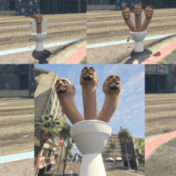 GTA 5 Mods Skibidi Toilet Combo Pack