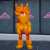 GTA 5 Mods Fire Knuckles Addon Ped