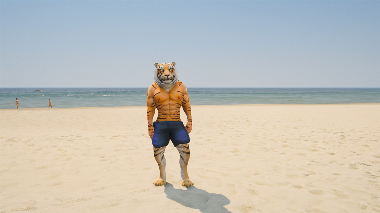 GTA 5 Mods Tigerman Addon Ped