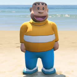GTA 5 Mods Takeshi Goda Gian Addon PED