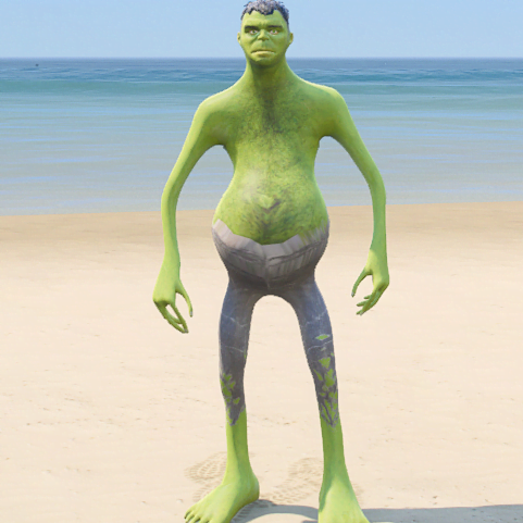 GTA 5 Mods Skinny to Fatty Hulk