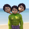 GTA 5 Mods 3 Head Shiva Hulk Addon Ped