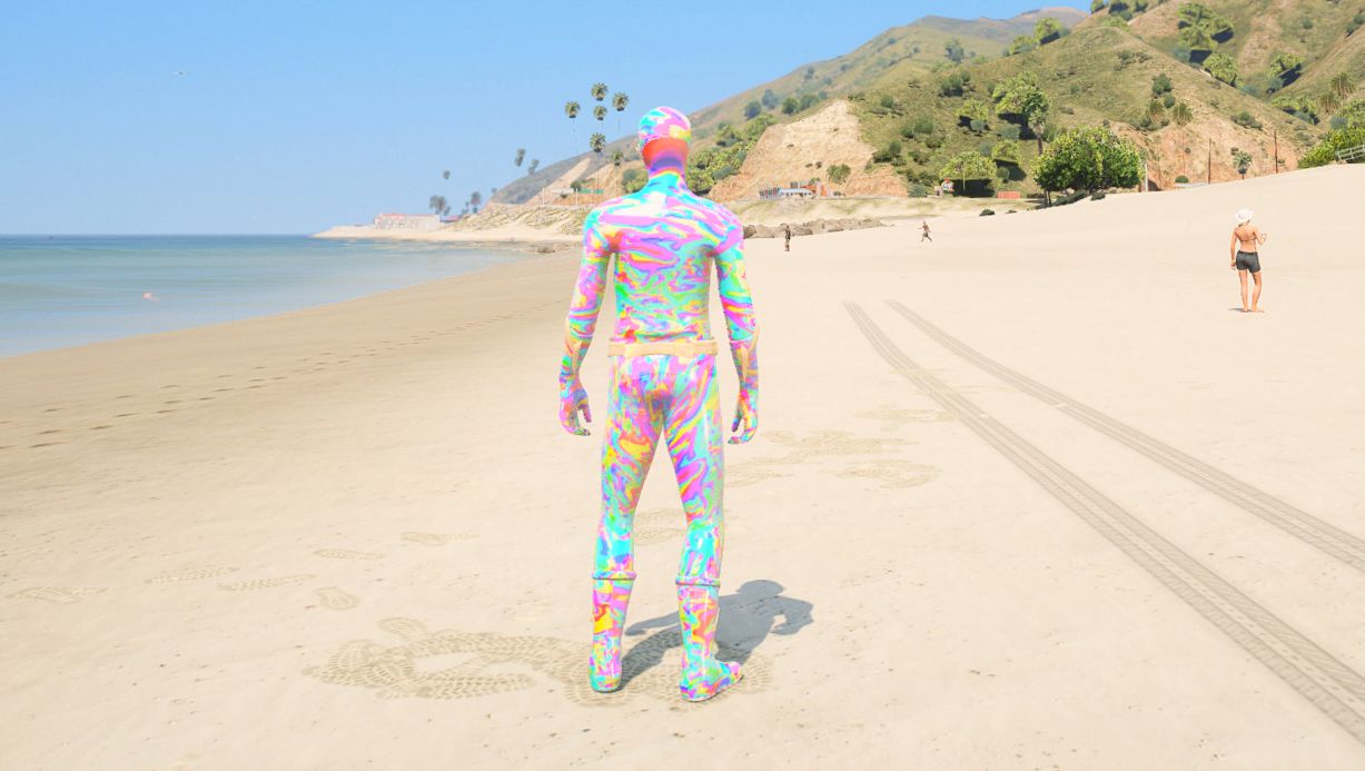 GTA 5 Mods Rainbow Flash Addon+FiveM