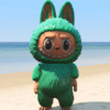 GTA 5 Mods Green Labubu