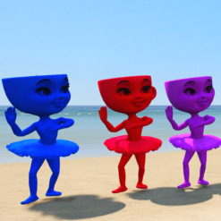 GTA 5 Mods Colourful Ballerina Capuchina